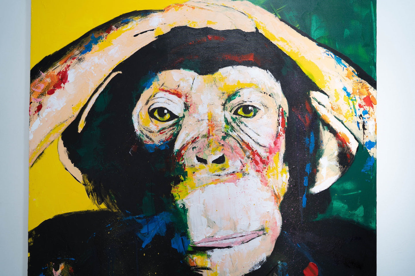 Monkey contemporary painting art
