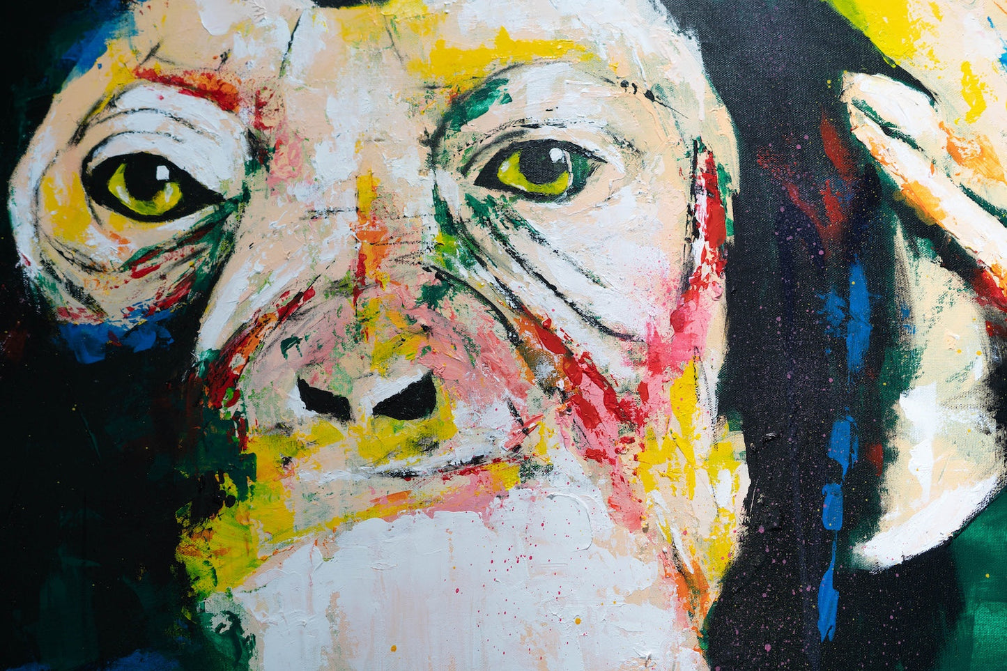 Monkey contemporary painting art
