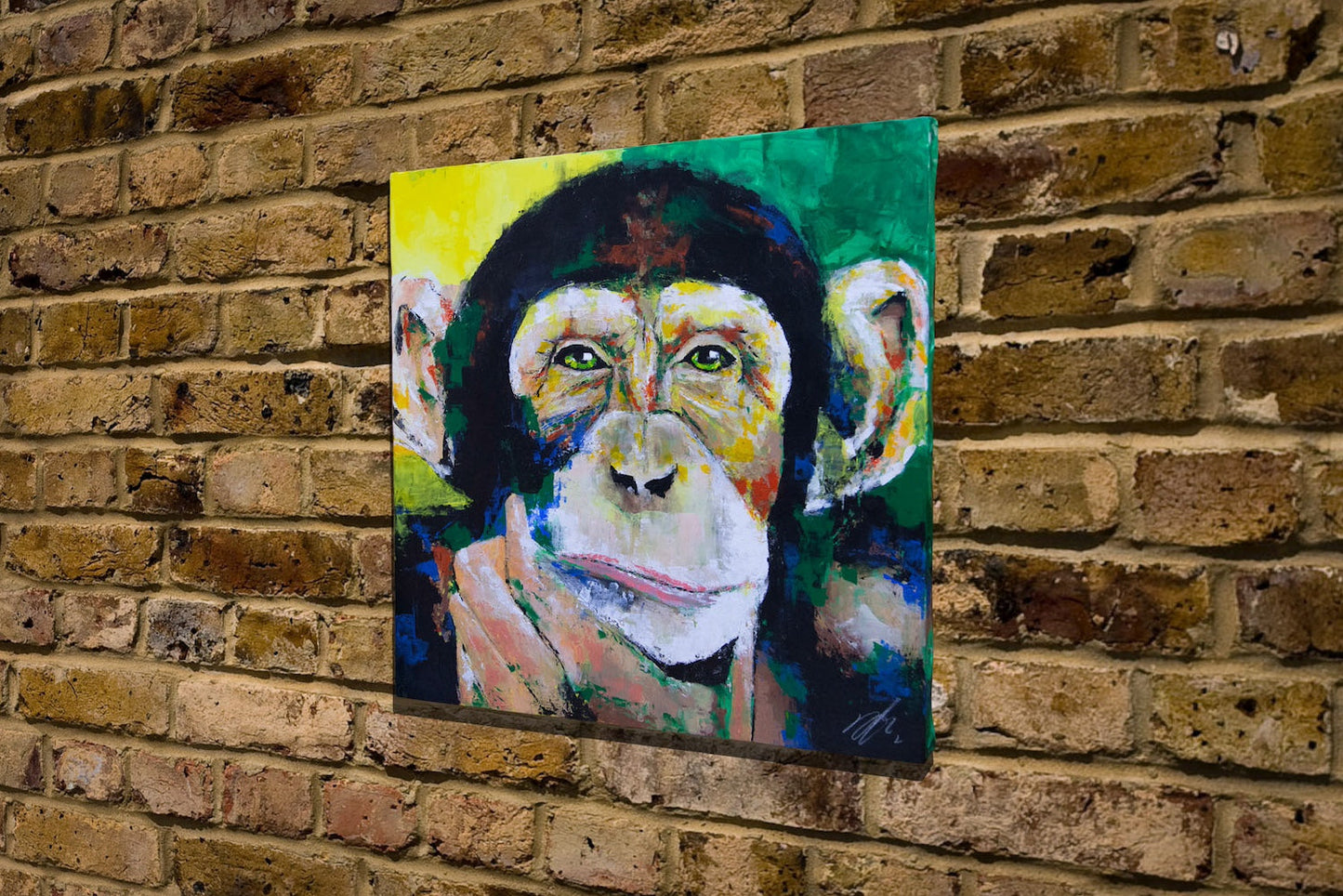 Monkey contemporary painting art