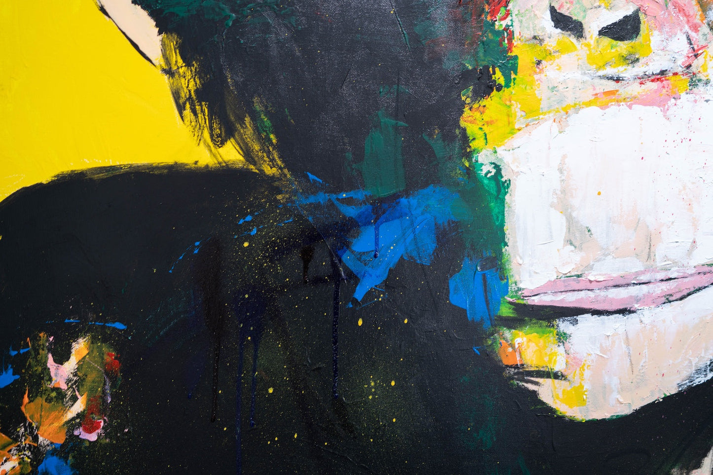 Monkey contemporary painting art