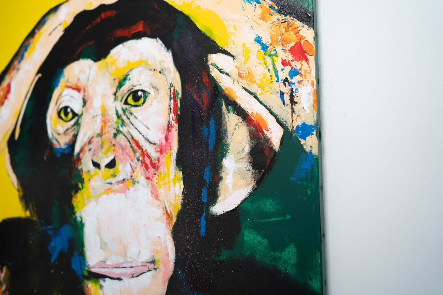 Monkey contemporary painting art