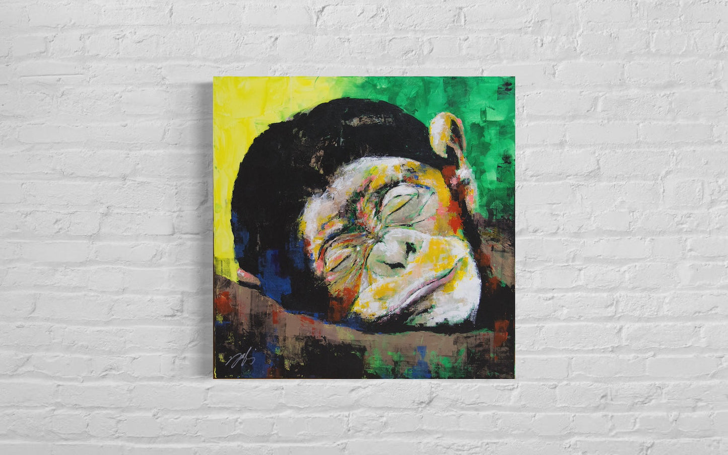 Monkey contemporary painting art