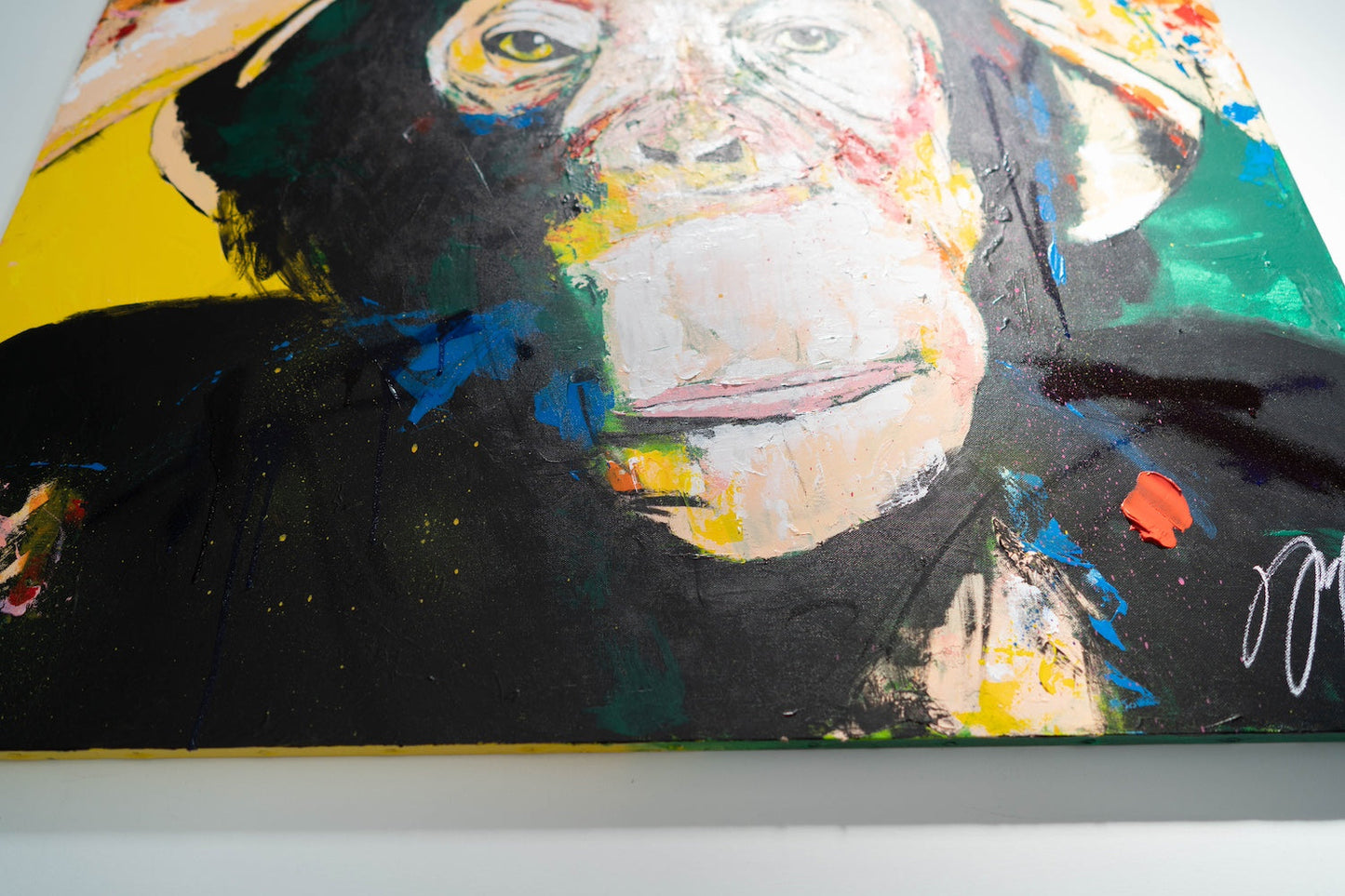 Monkey contemporary painting art