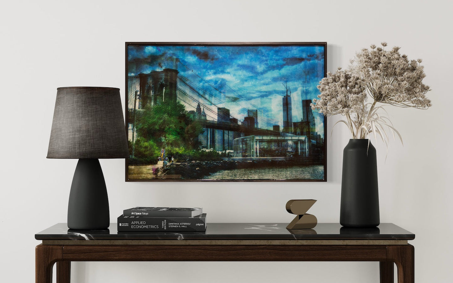 New York Brooklyn Bridge contemporary painting art