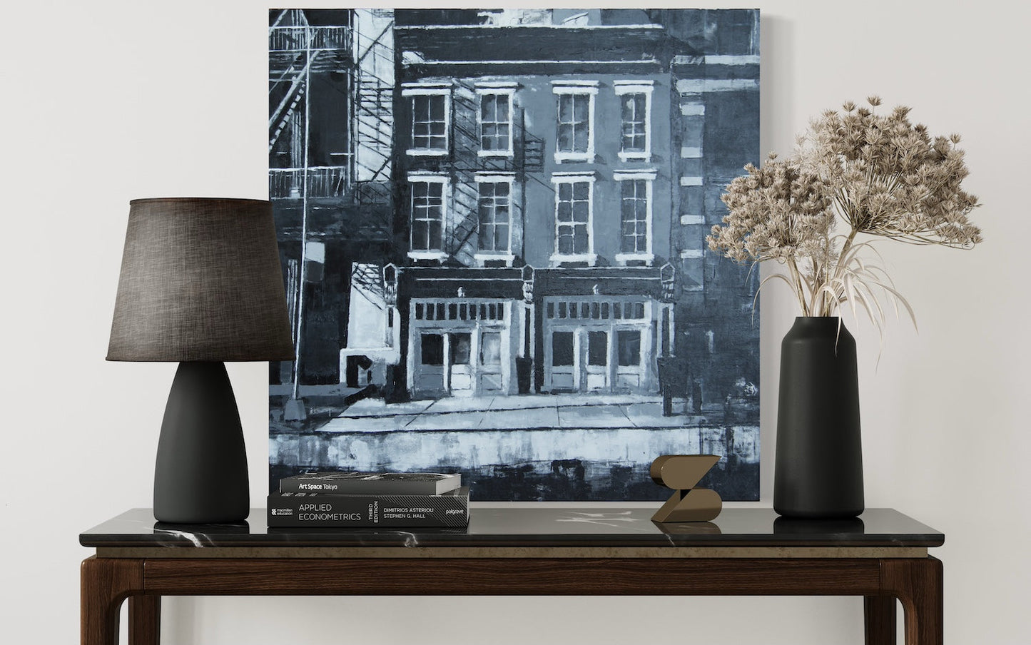 New York city scape composition #11 contemporary painting art