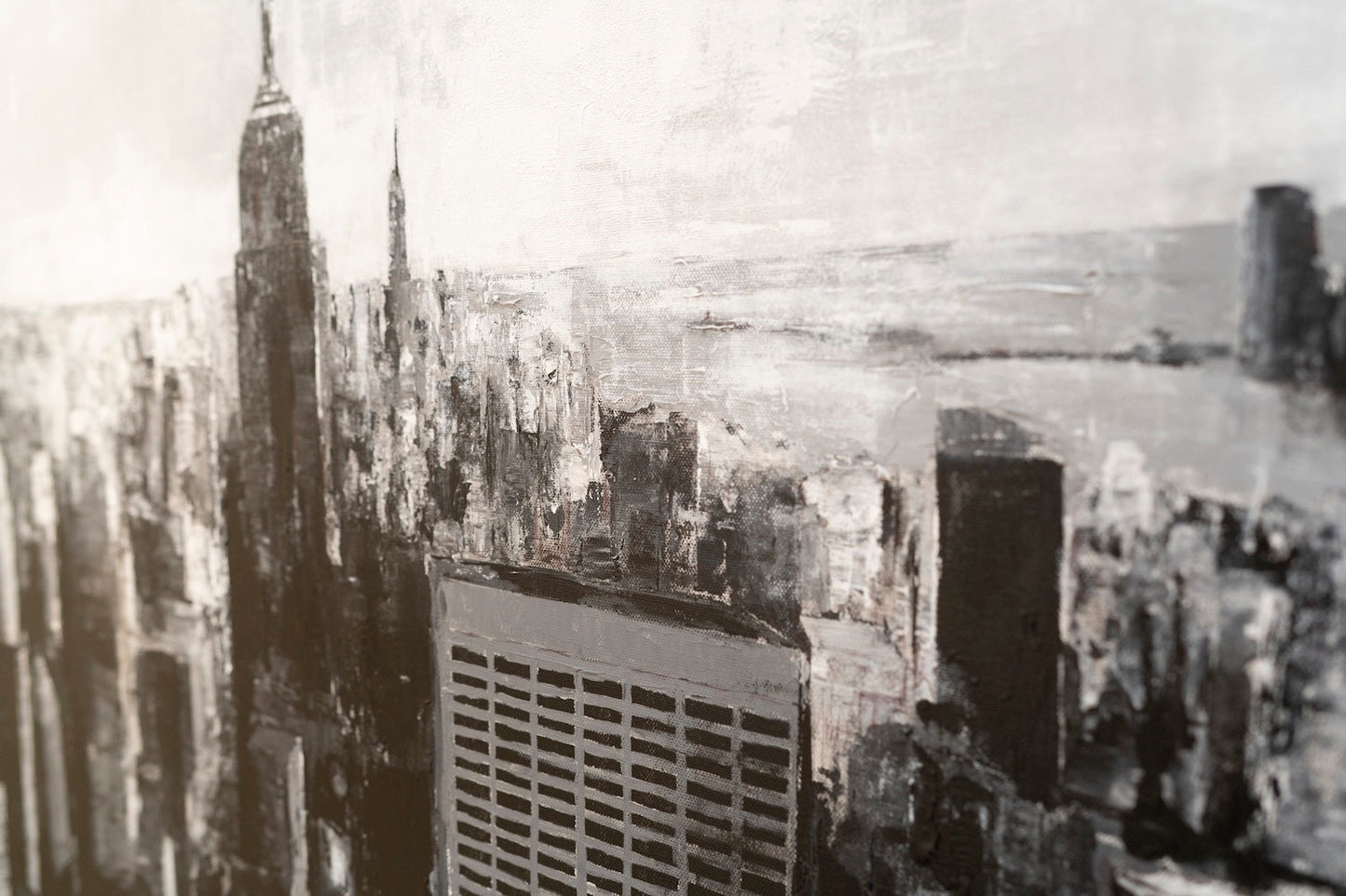 New York city scape composition #15 contemporary painting art