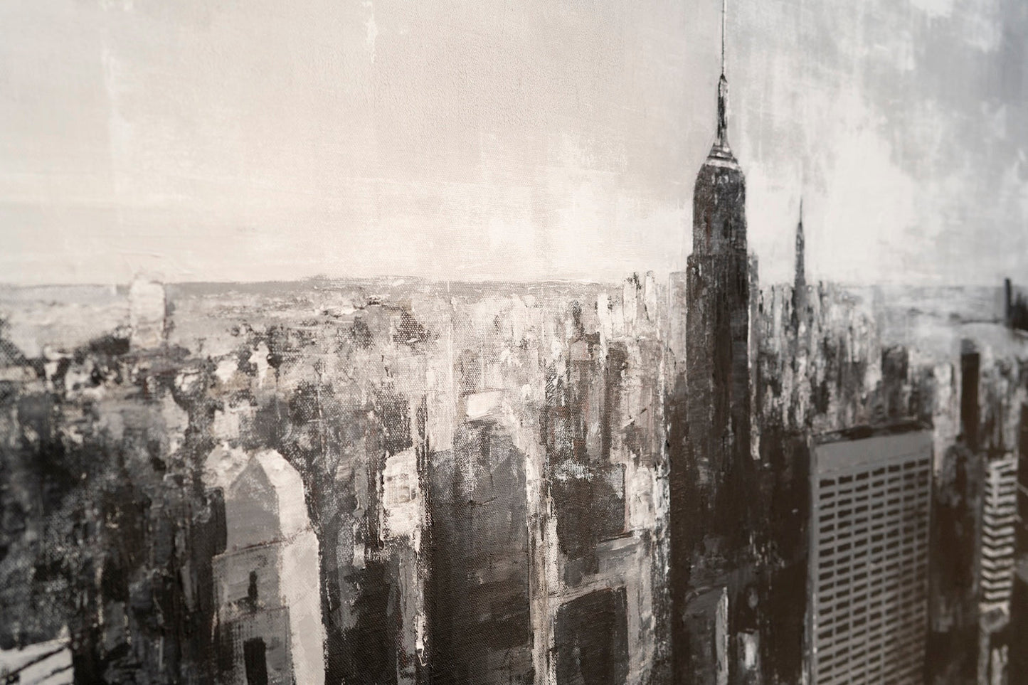 New York city scape composition #15 contemporary painting art