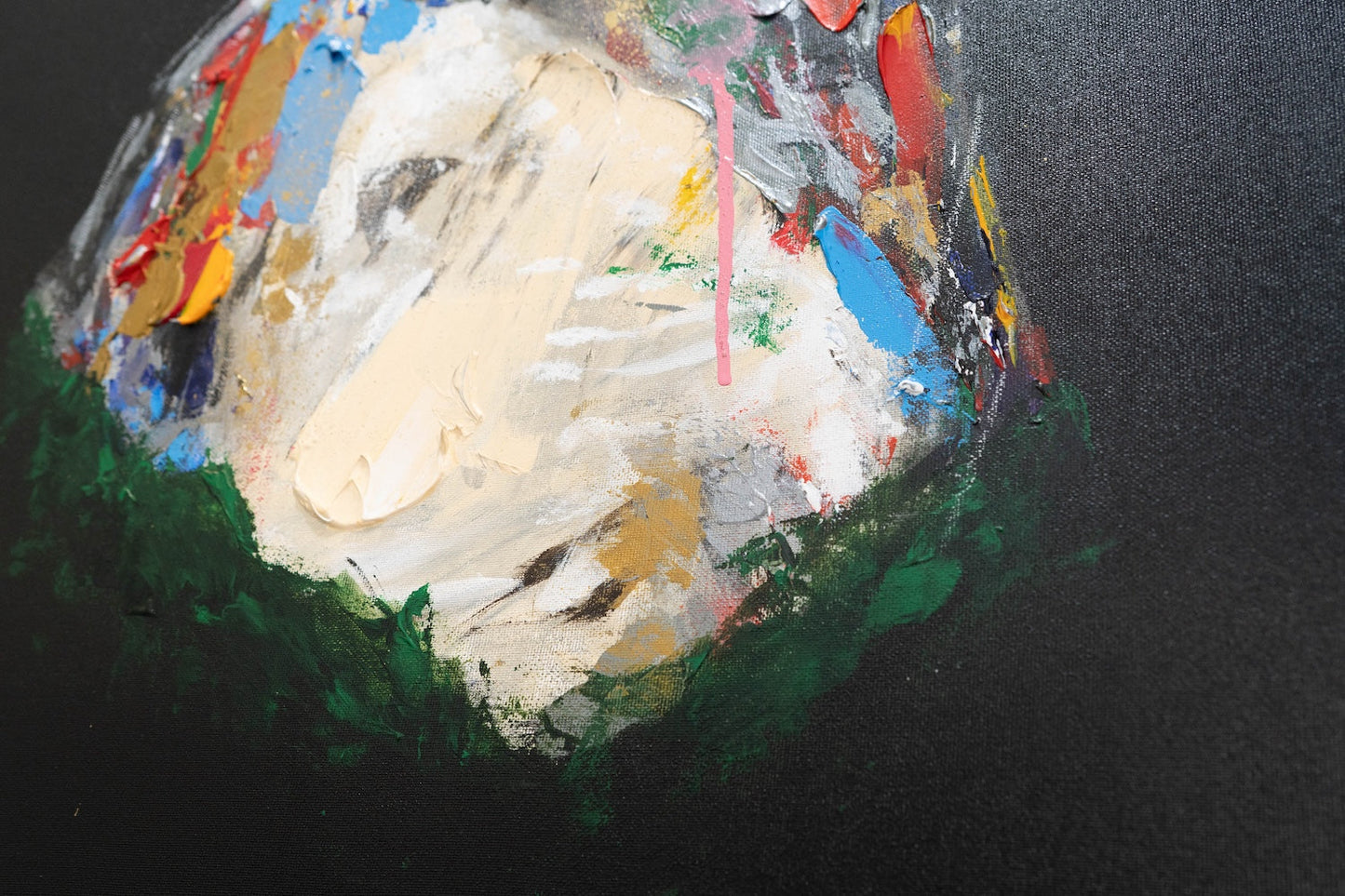 owl contemporary painting art
