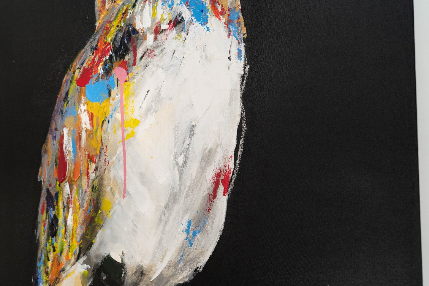 owl contemporary painting art