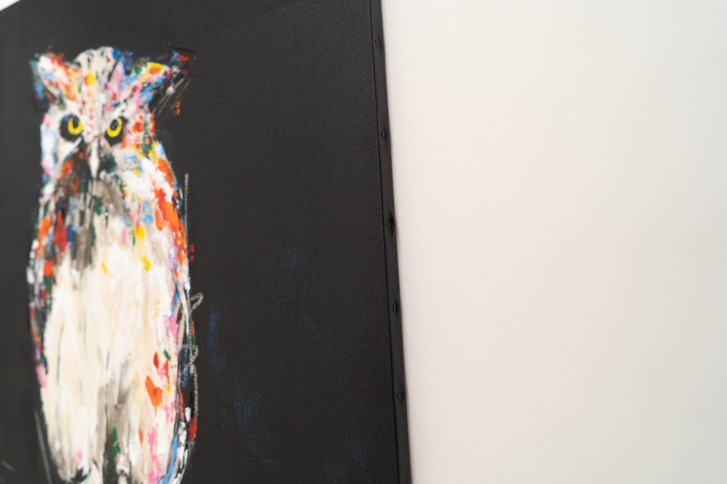 Owl contemporary painting art