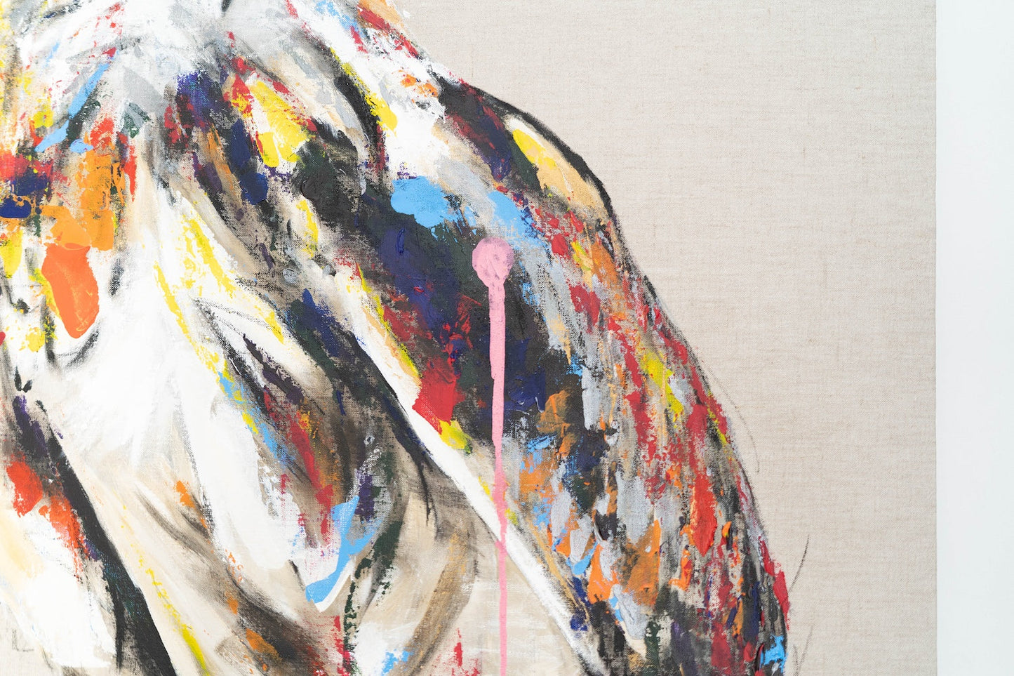 owl contemporary painting art