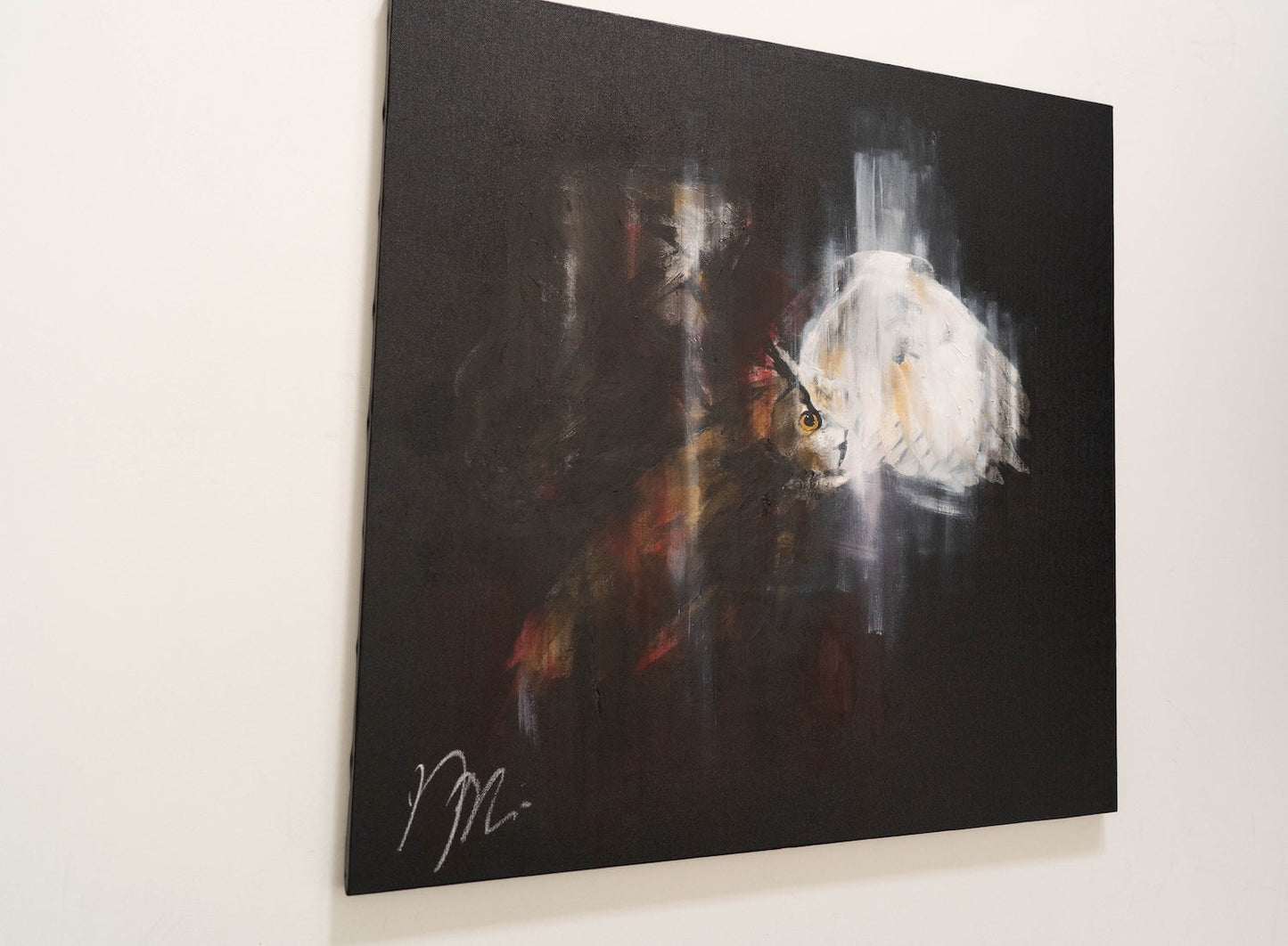 owl contemporary painting art