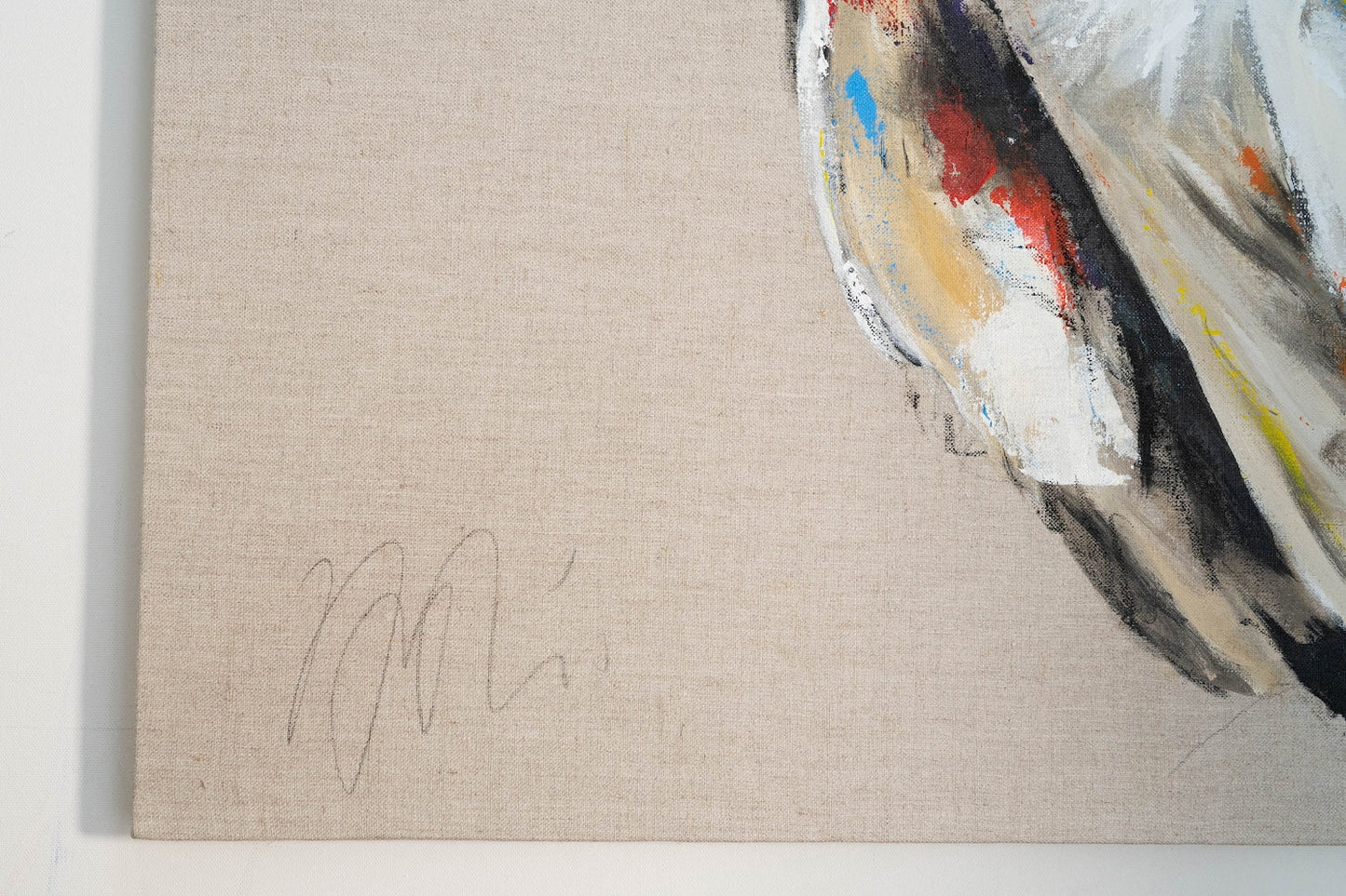 owl contemporary painting art