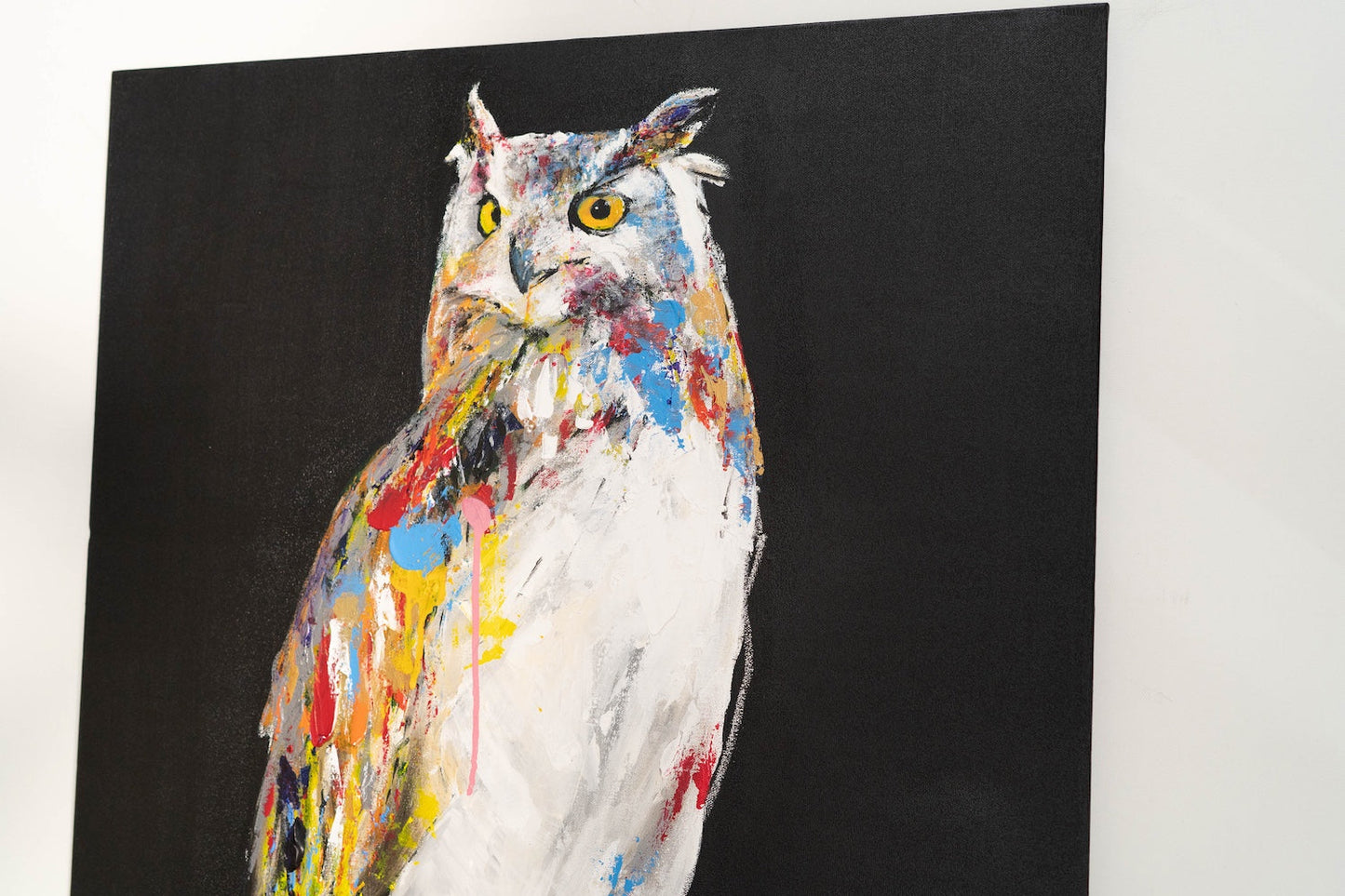 owl contemporary painting art