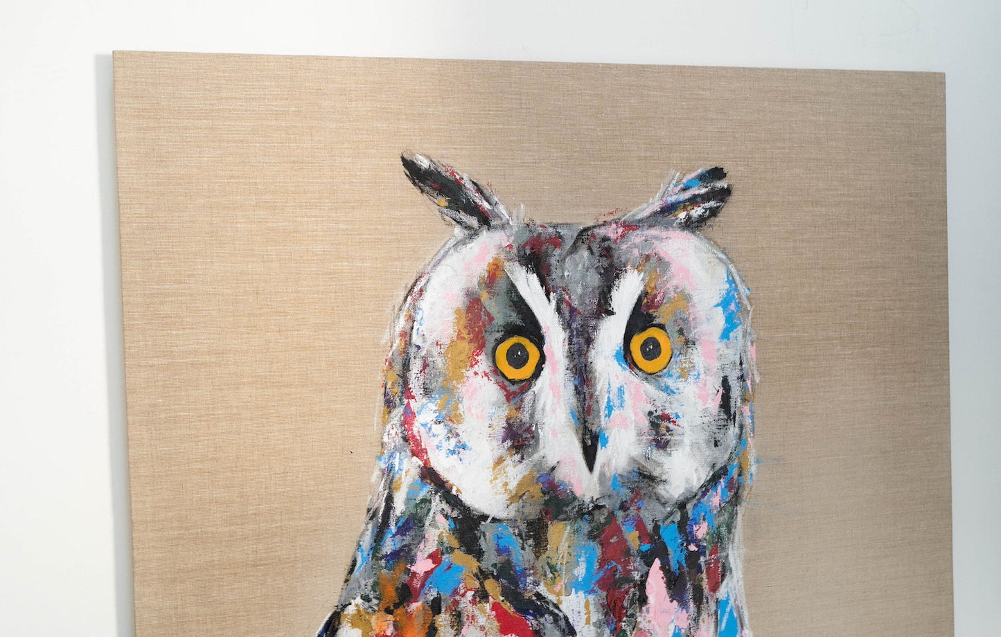 owl contemporary painting art