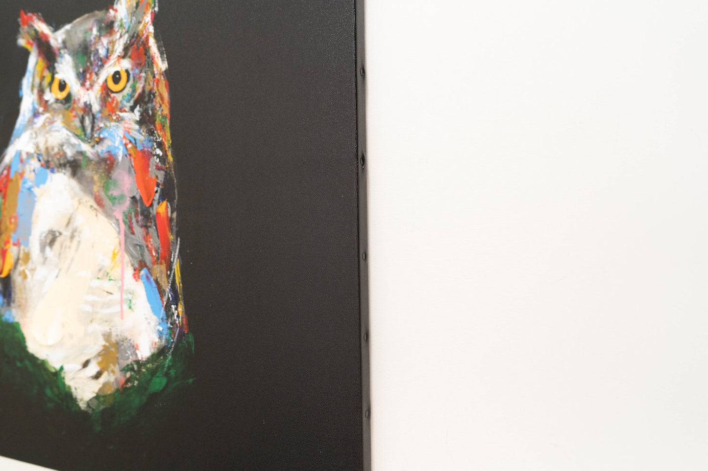 owl contemporary painting art