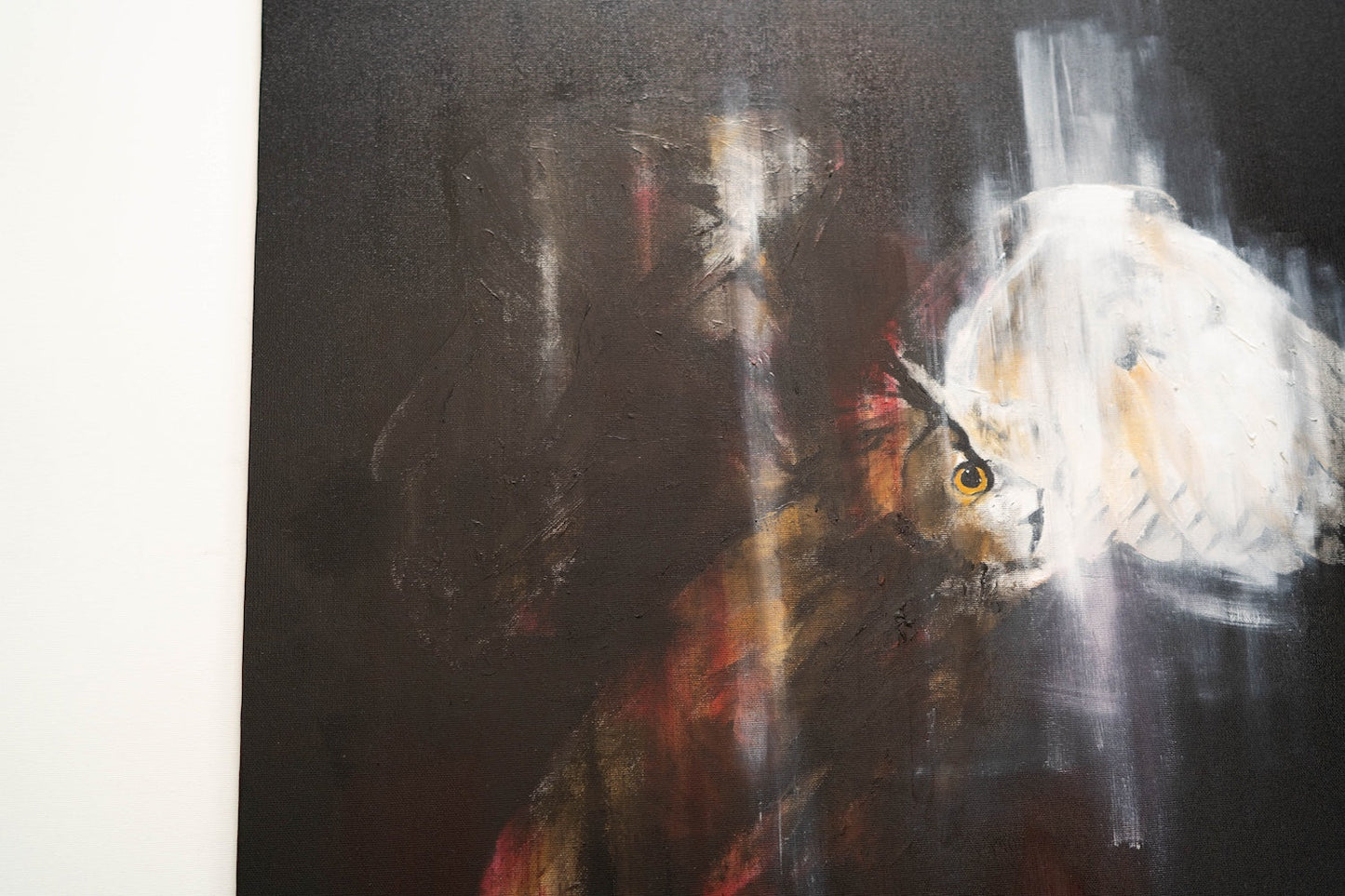 owl contemporary painting art