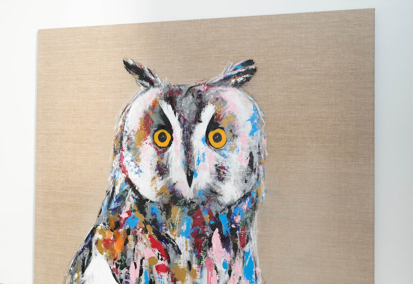 owl contemporary painting art