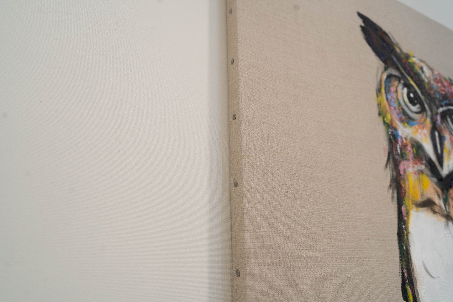 Owl contemporary painting art