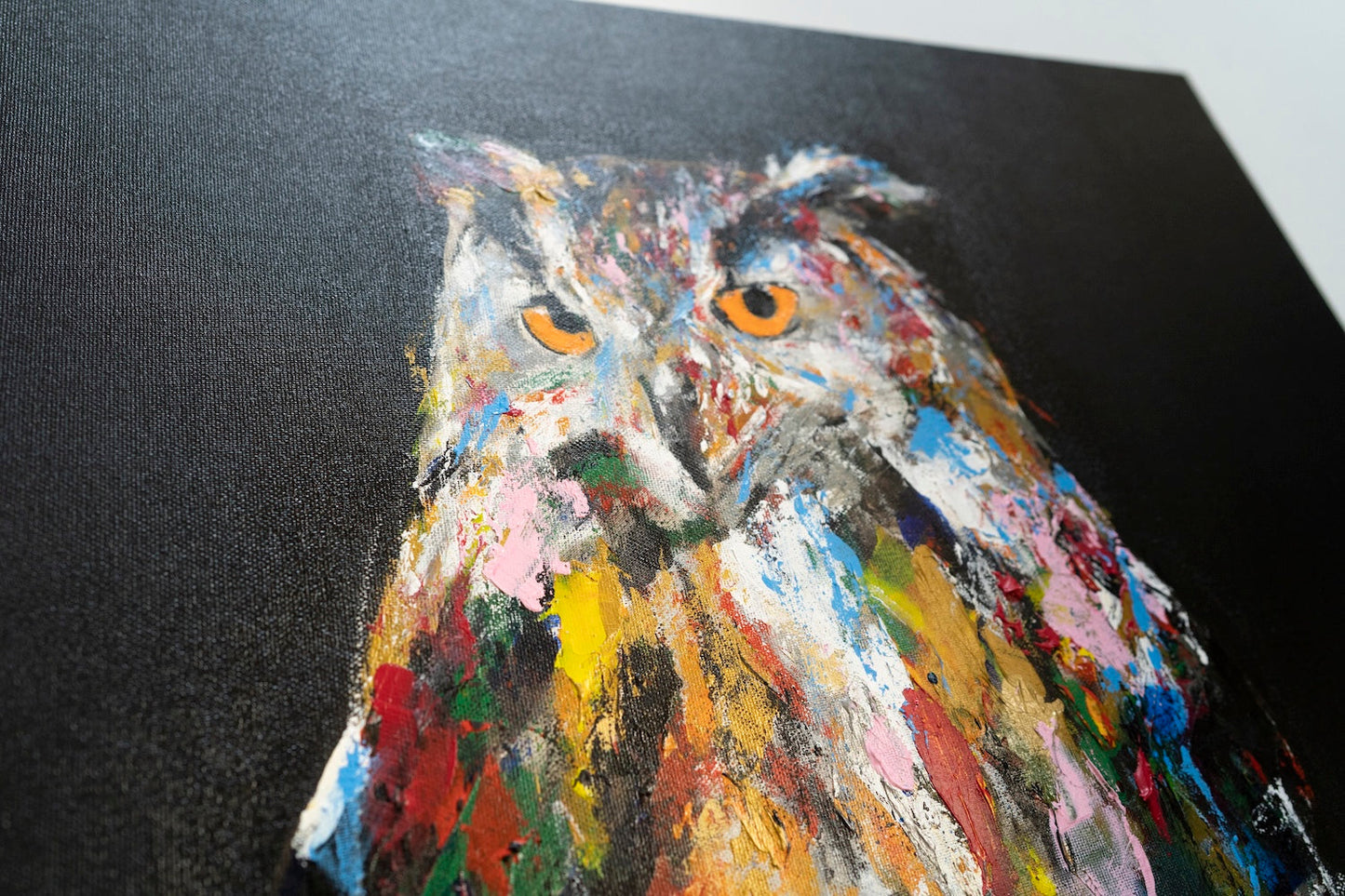 owl contemporary painting art