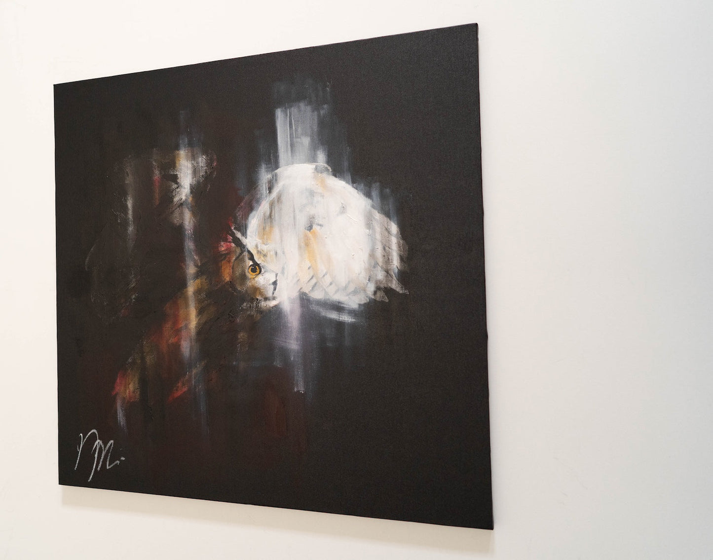 owl contemporary painting art
