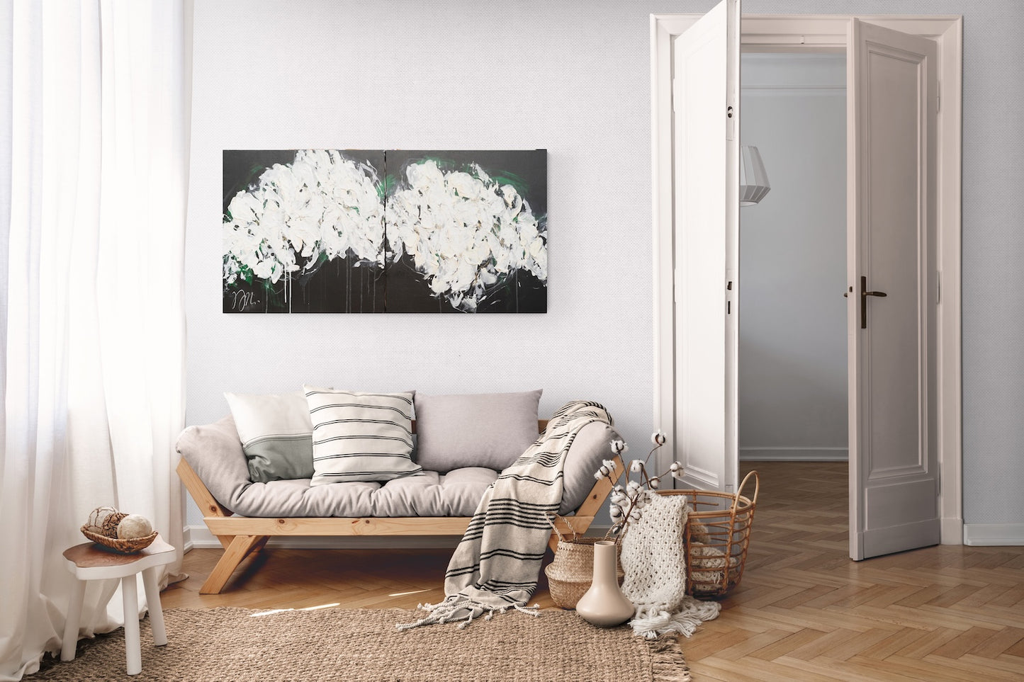 contemporary abstract Flowers