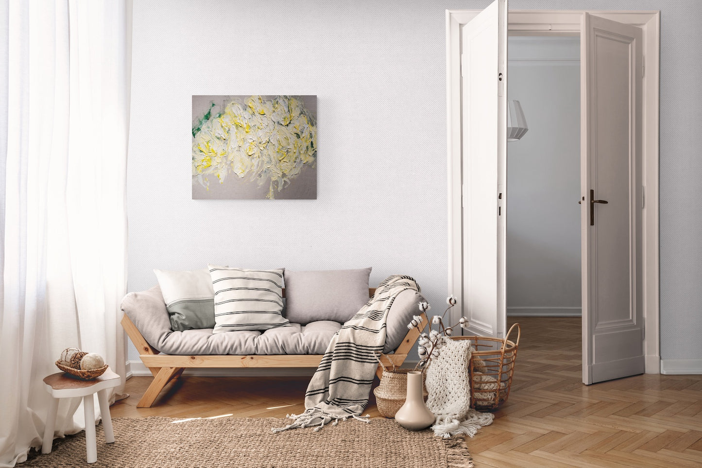 "Flowers" contemporary painting