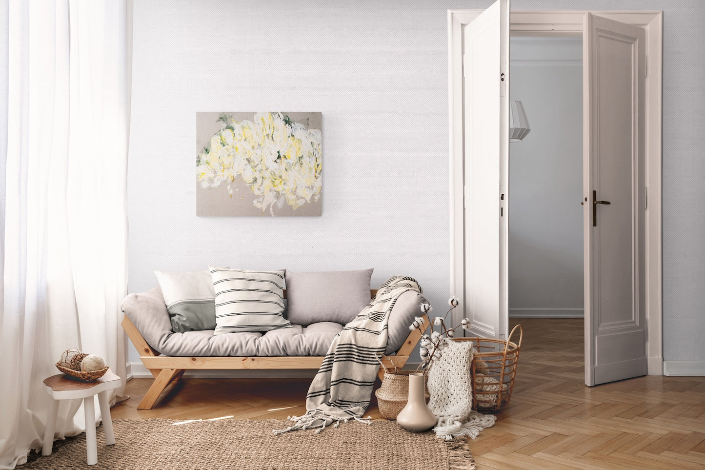 "Flowers" contemporary painting