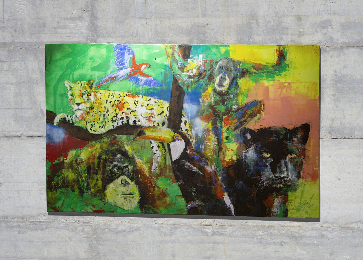 Planet of the Earth #2 contemporary painting art