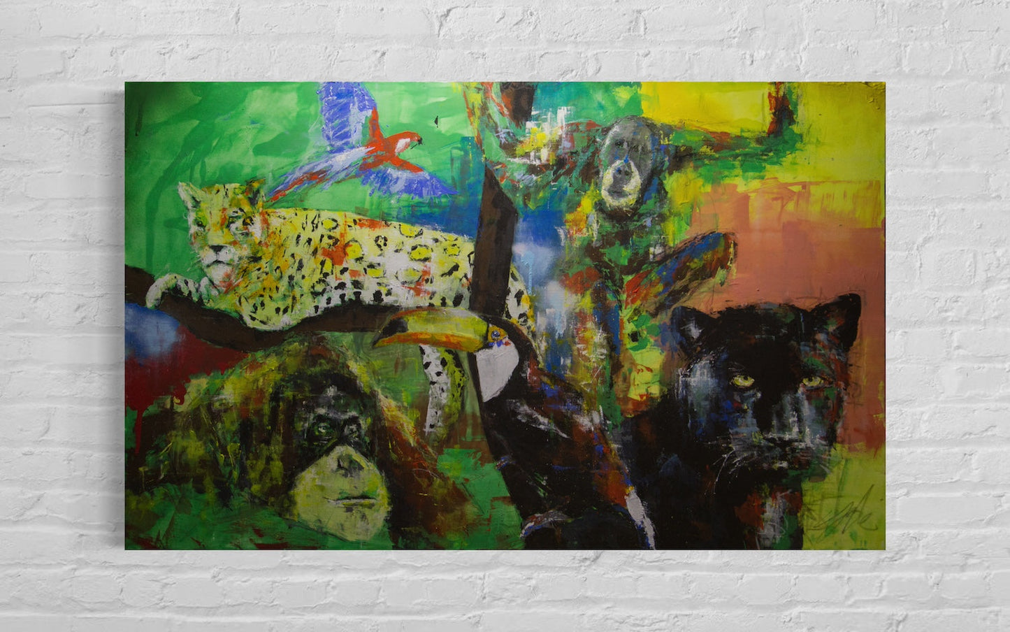 Planet of the Earth #2 contemporary painting art