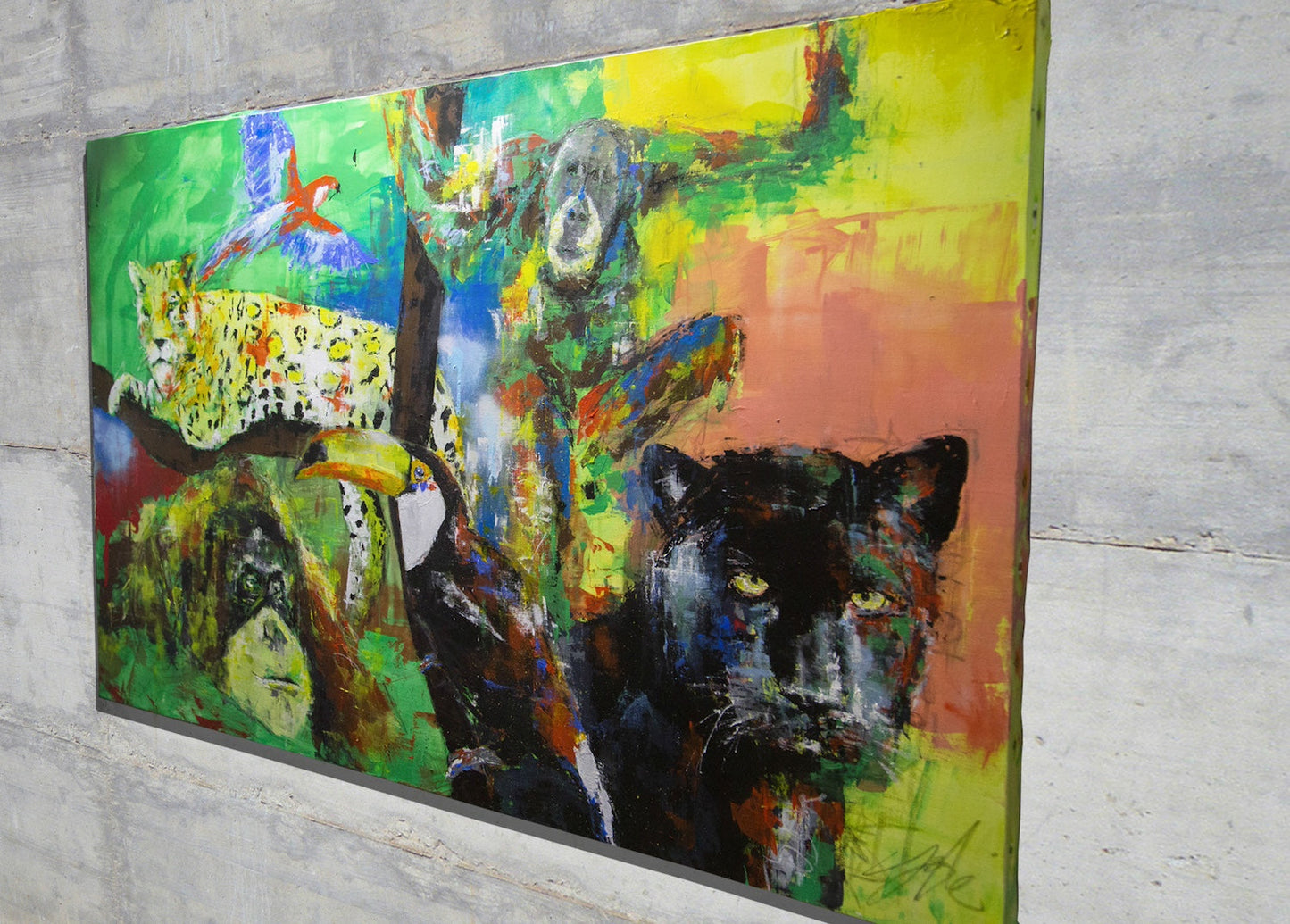 Planet of the Earth #2 contemporary painting art