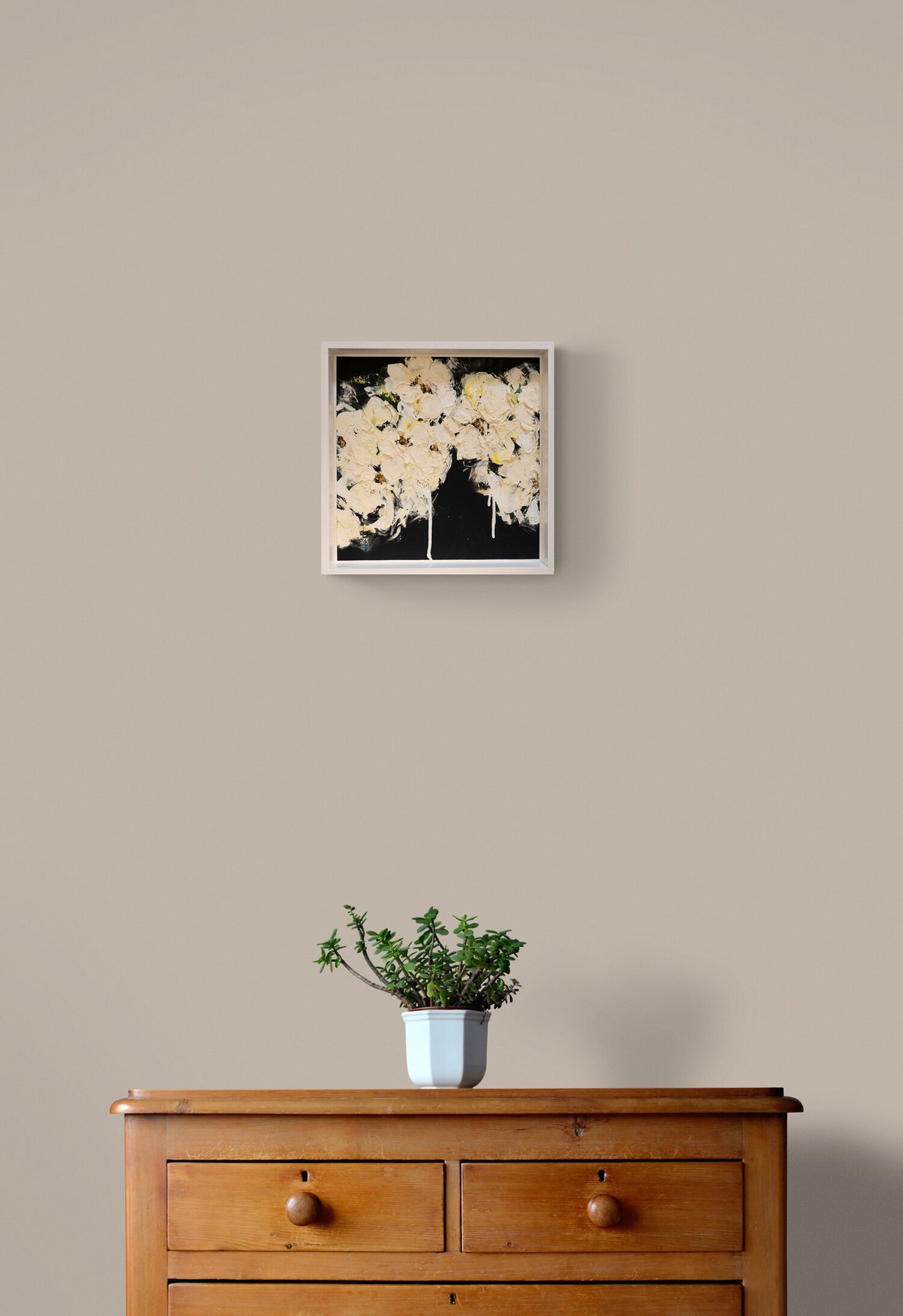 Flowers contemporary painting art