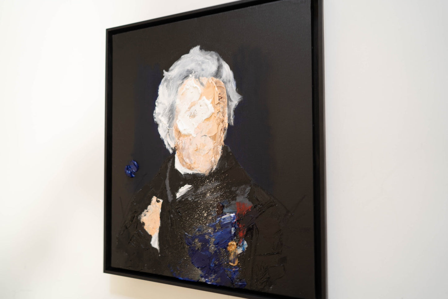 Portrait work UNTITLED (Andrew Jackson) contemporary painting art