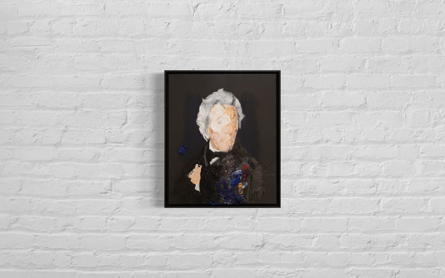 Portrait work UNTITLED (Andrew Jackson) contemporary painting art