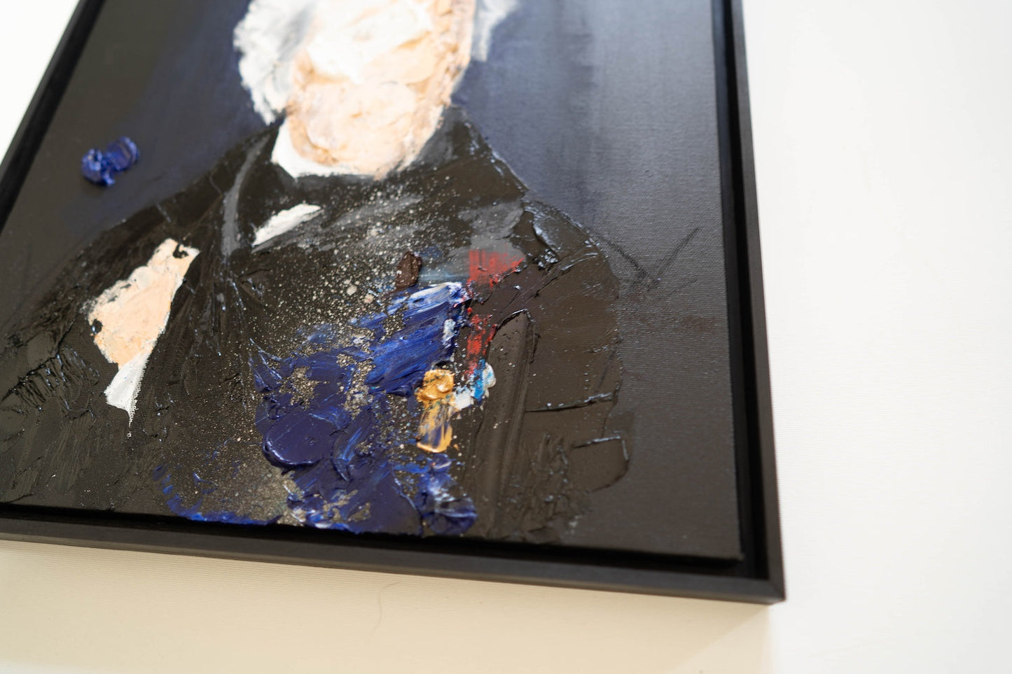 Portrait work UNTITLED (Andrew Jackson) contemporary painting art