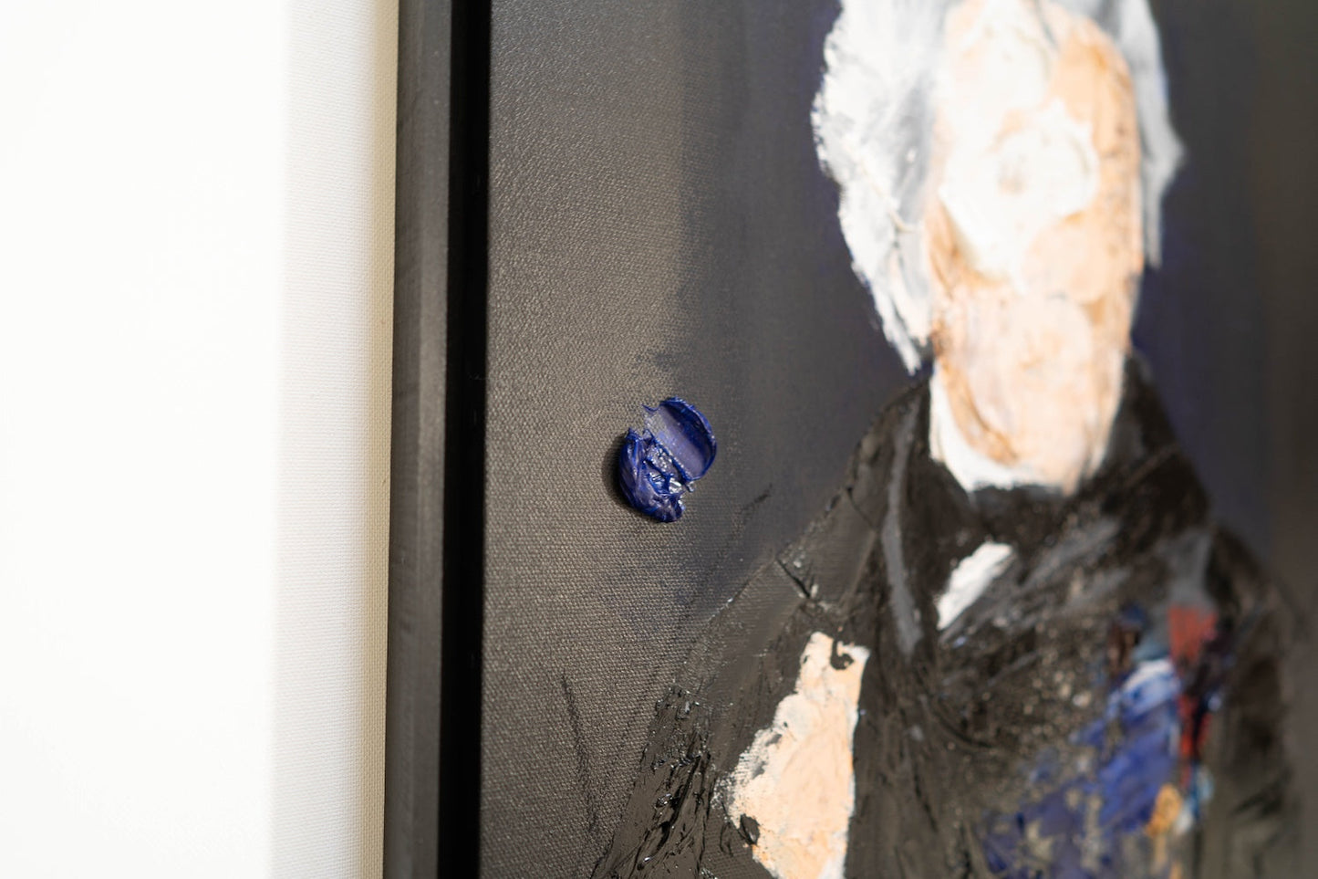 Portrait work UNTITLED (Andrew Jackson) contemporary painting art