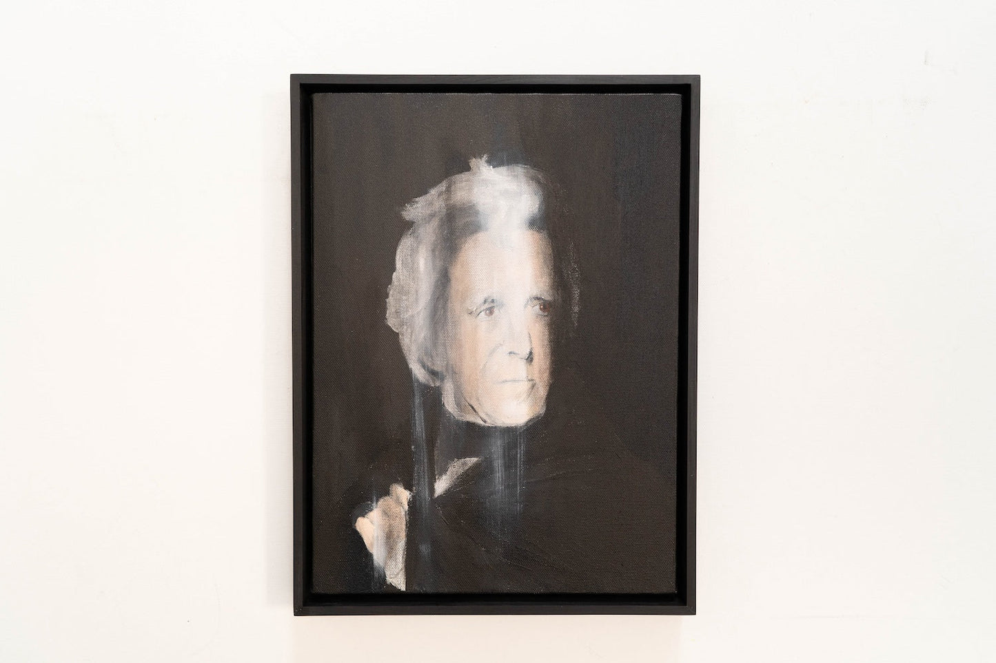 Portrait work UNTITLED (Andrew Jackson) contemporary painting art