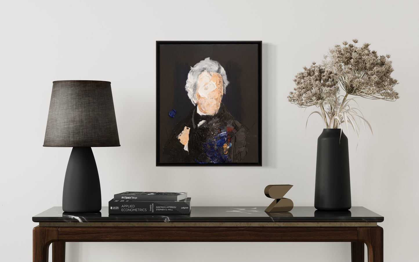 Portrait work UNTITLED (Andrew Jackson) contemporary painting art