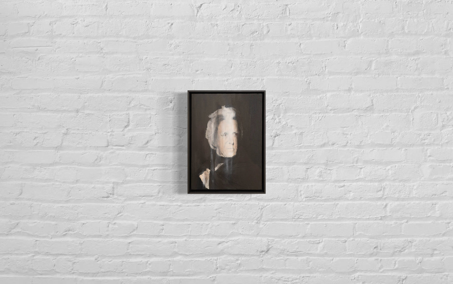 Portrait work UNTITLED (Andrew Jackson) contemporary painting art