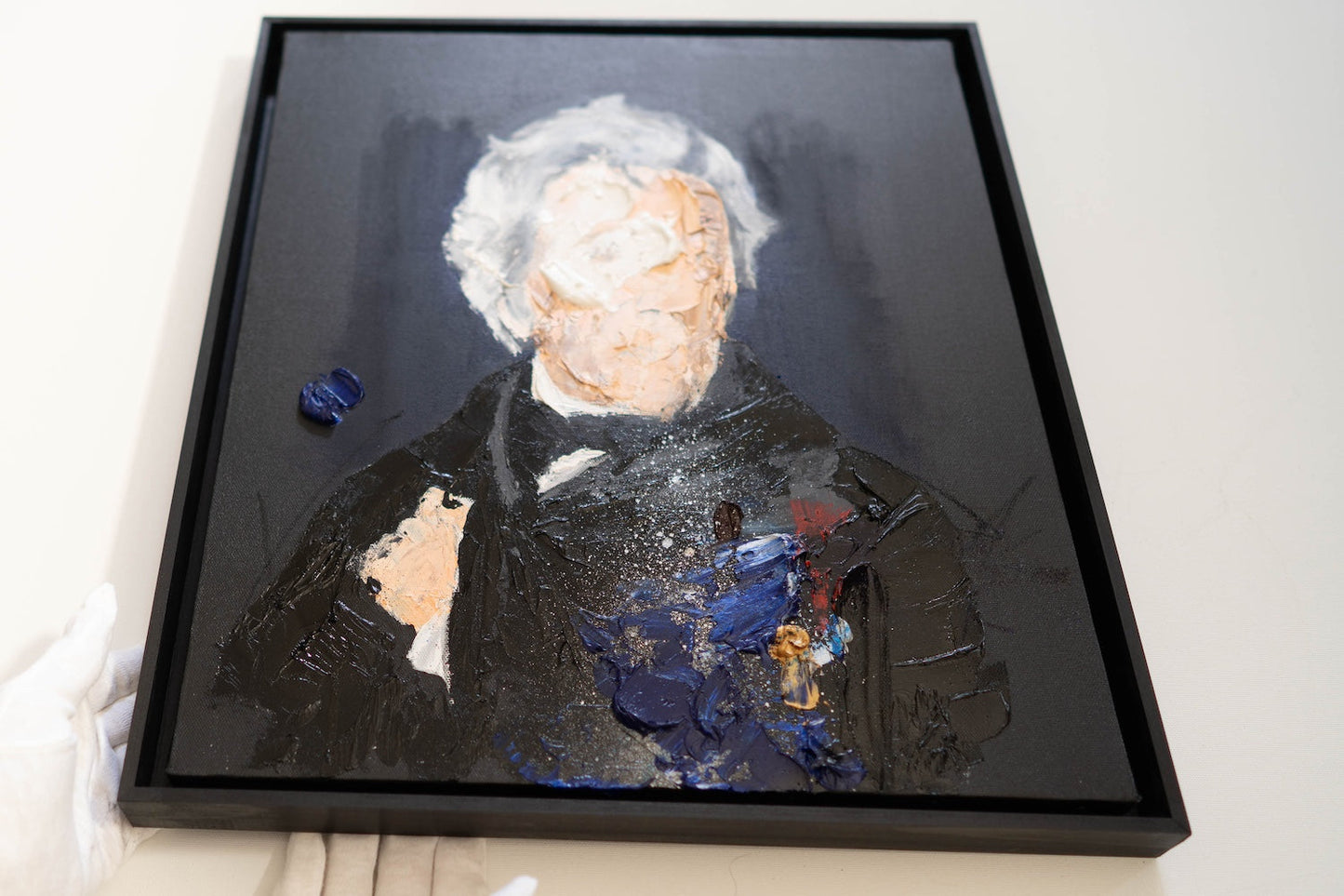 Portrait work UNTITLED (Andrew Jackson) contemporary painting art