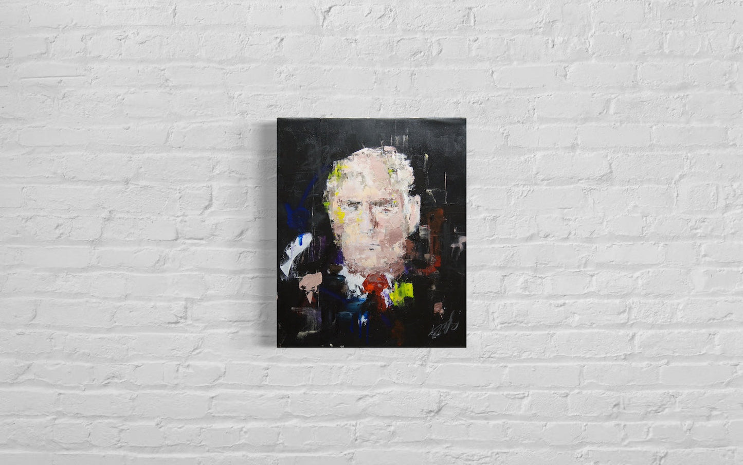 Portrait work UNTITLED (Donald John Trump) contemporary painting art