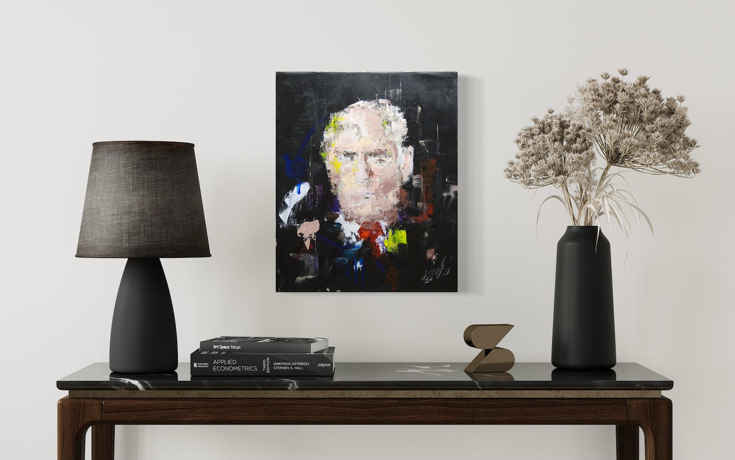 Portrait work UNTITLED (Donald John Trump) contemporary painting art