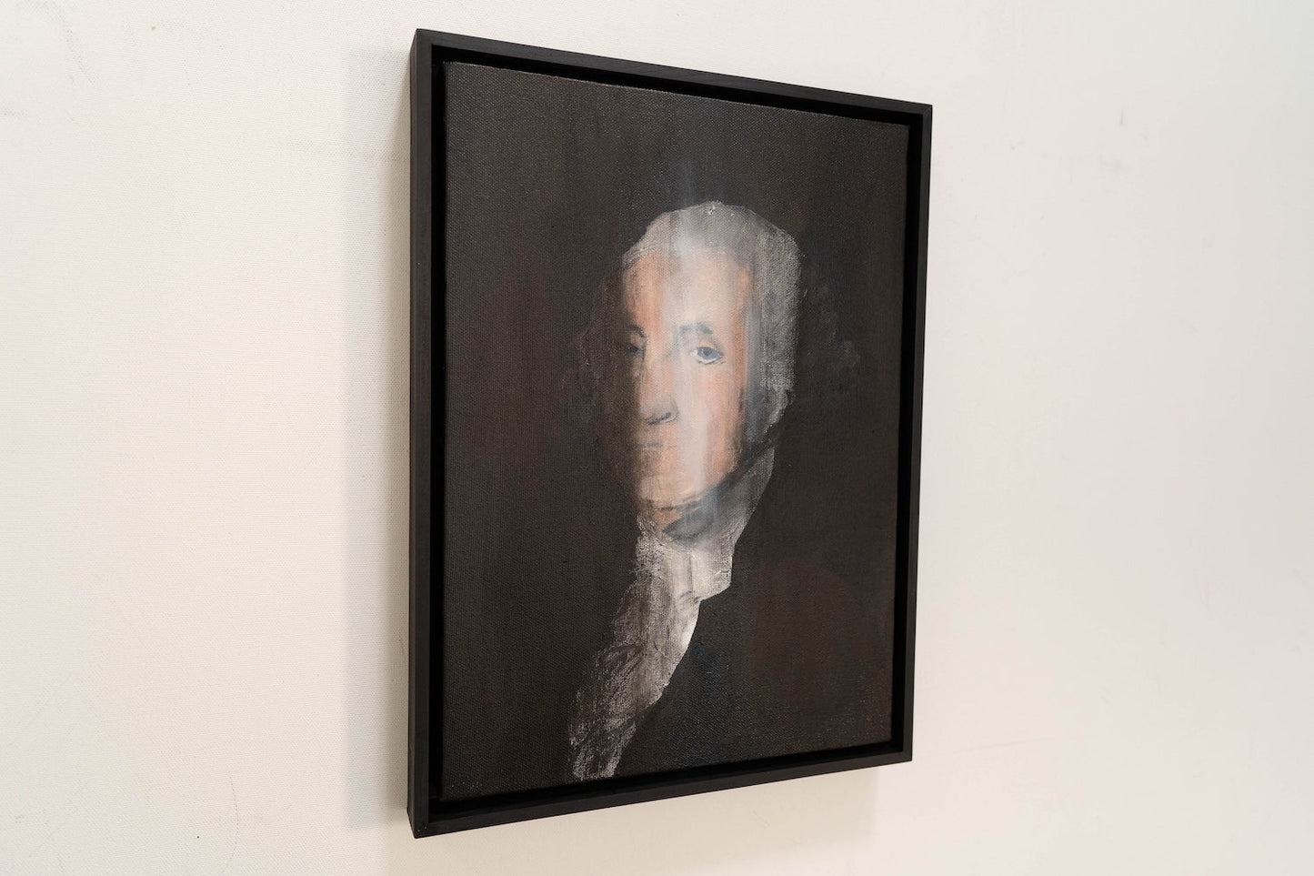 Portrait work UNTITLED (George Washington) contemporary painting art