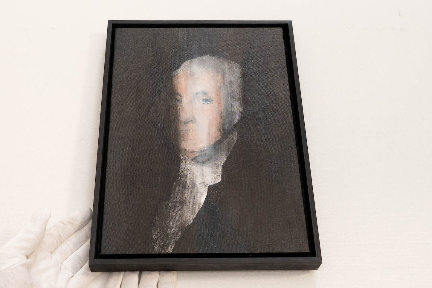 Portrait work UNTITLED (George Washington) contemporary painting art