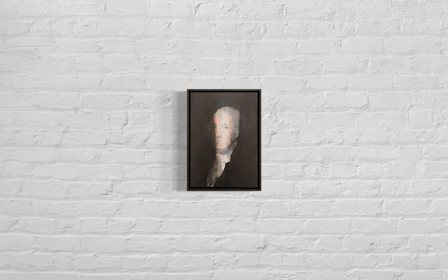 Portrait work UNTITLED (George Washington) contemporary painting art