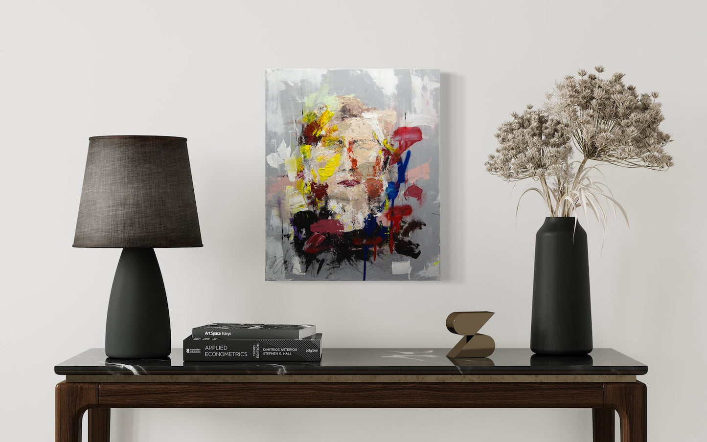 Portrait work UNTITLED (Hillary Clinton) contemporary painting art