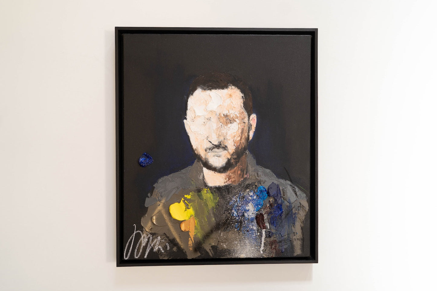 Portrait work UNTITLED (Zelensky) contemporary painting art