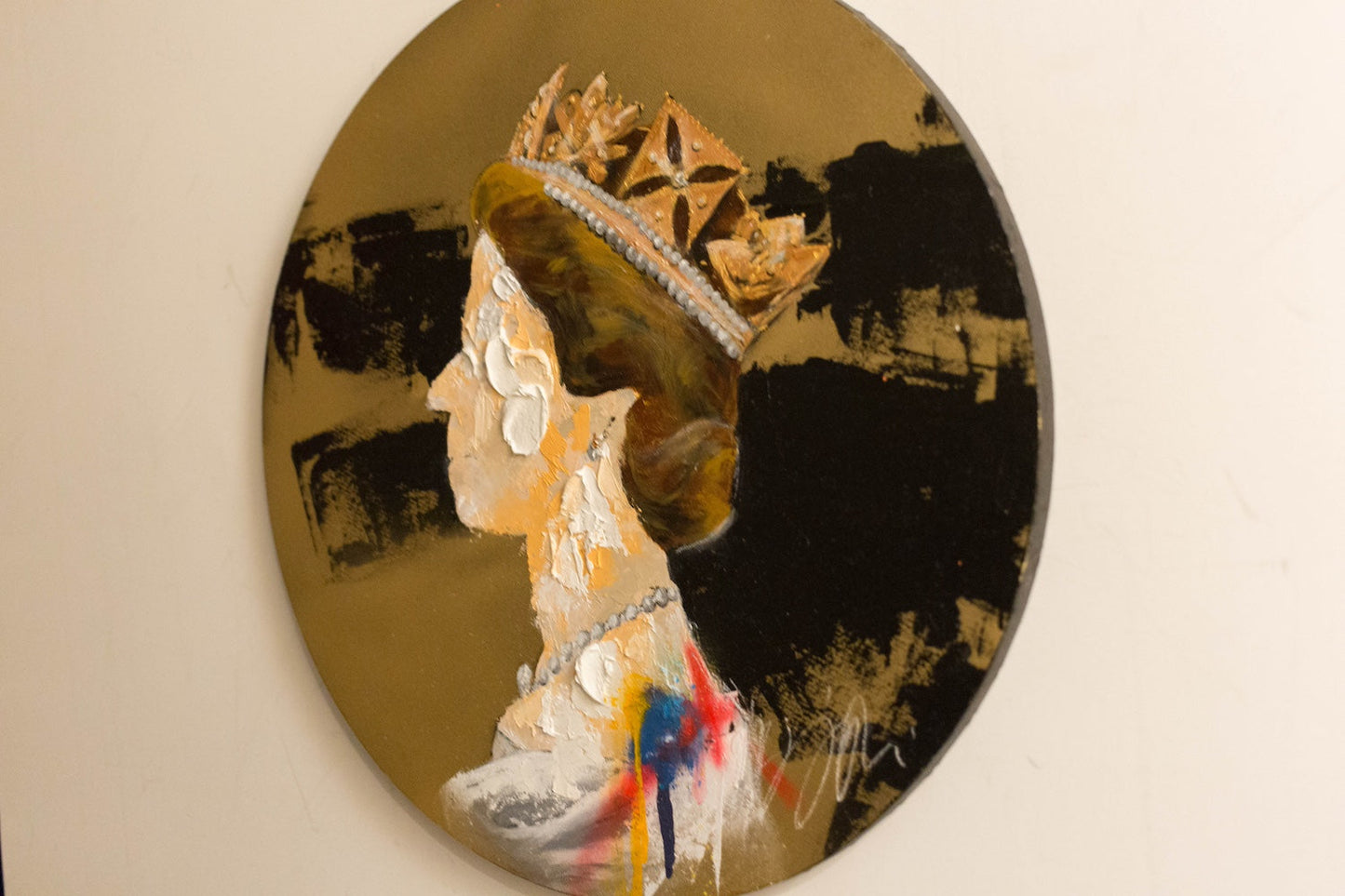 Queen contemporary painting art