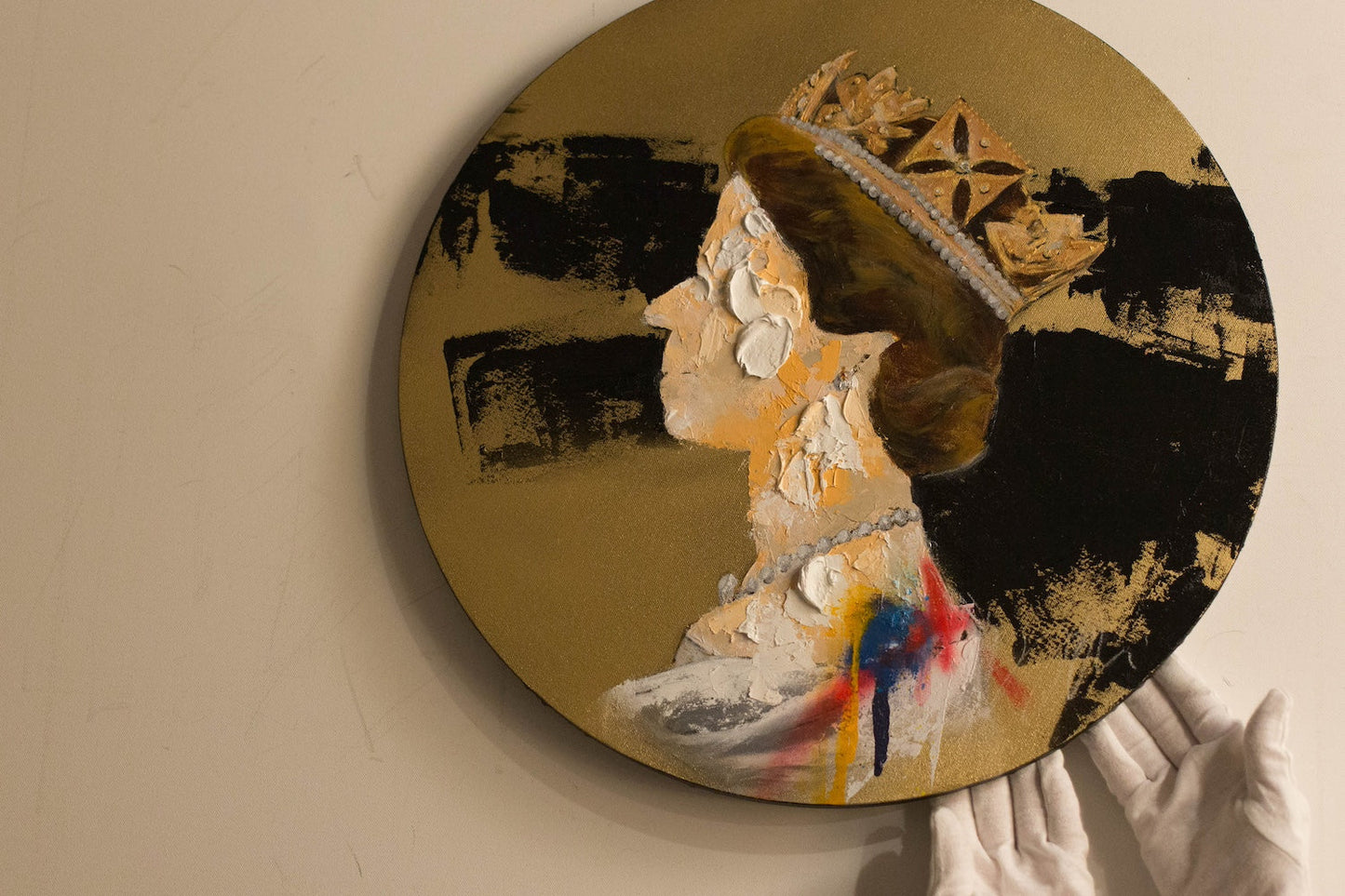 Queen contemporary painting art