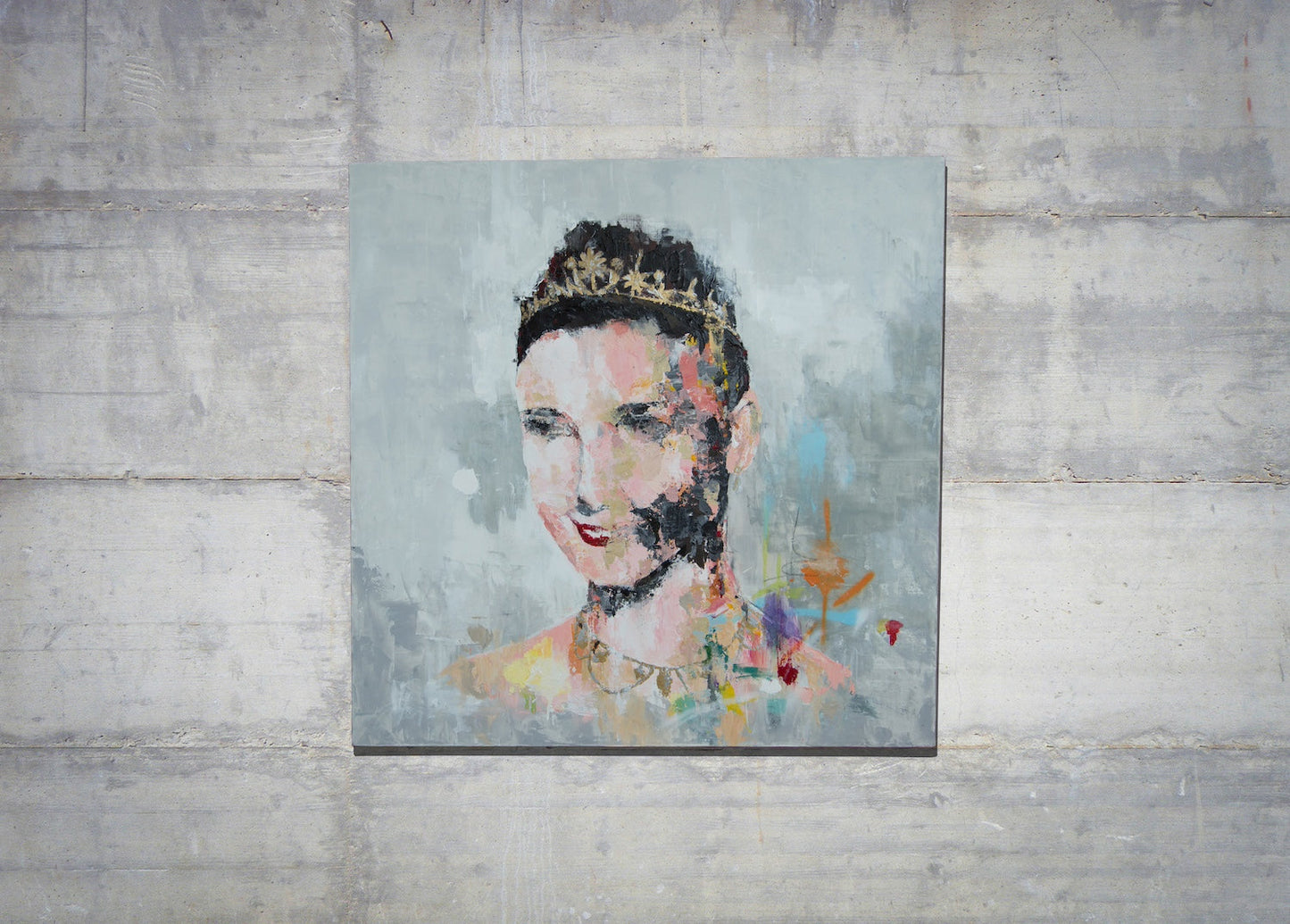 Queen of Beauty contemporary painting art